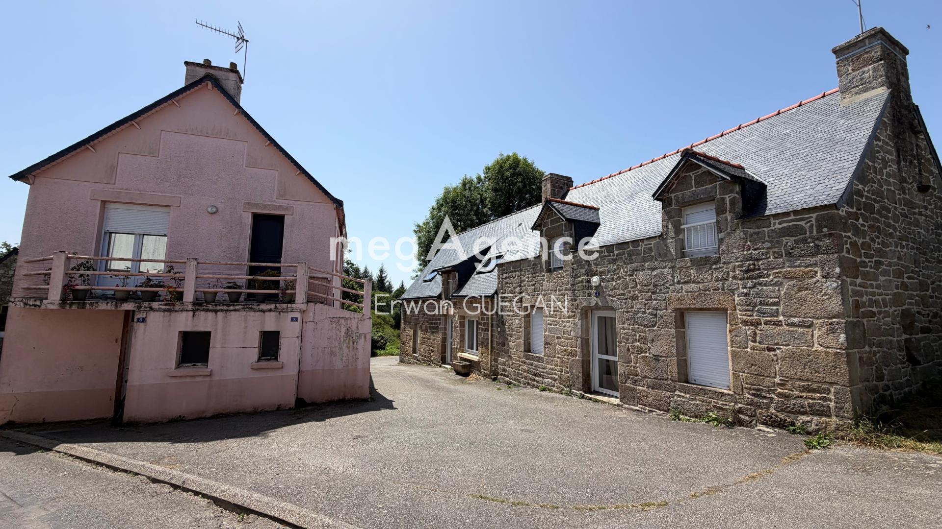 Longère et maison avec rapport locatif