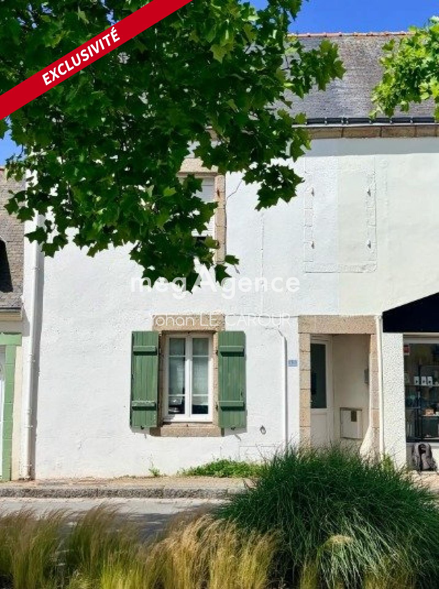 Une surprise à Plouhinec centre : le confort d’un appartement avec le charme d’une vraie petite maison