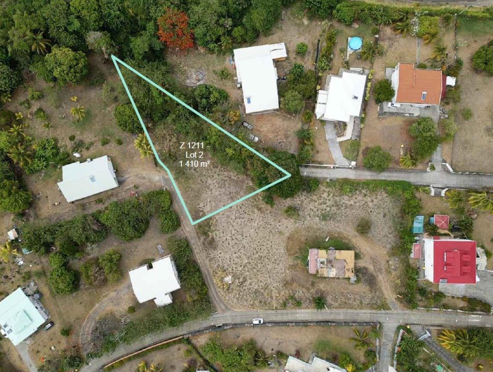 Terrain 1410 m² · à Le Francois · 1 410 m² · 150 000 €