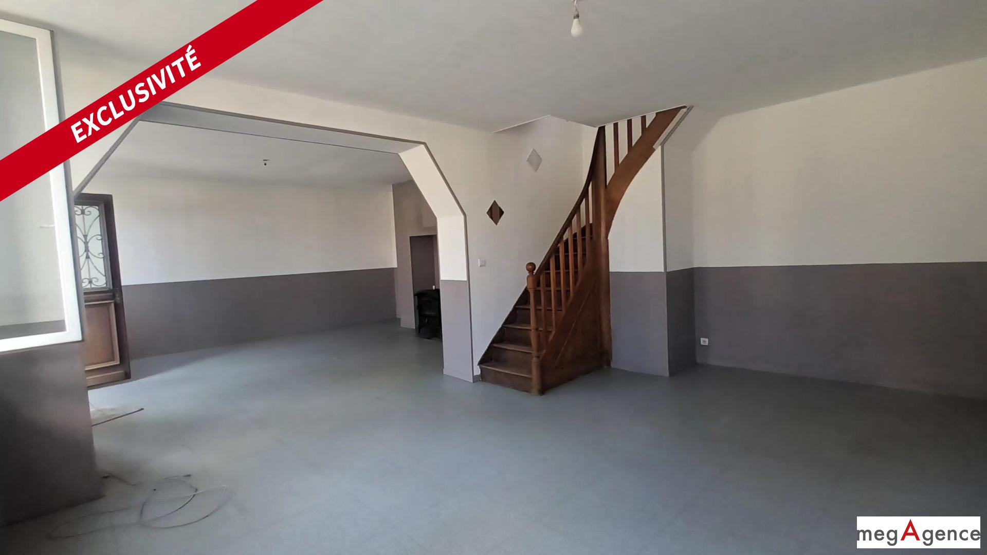 Tors en Vimeu : Maison 128m², 3Chb, cour et jardin sur 525m².