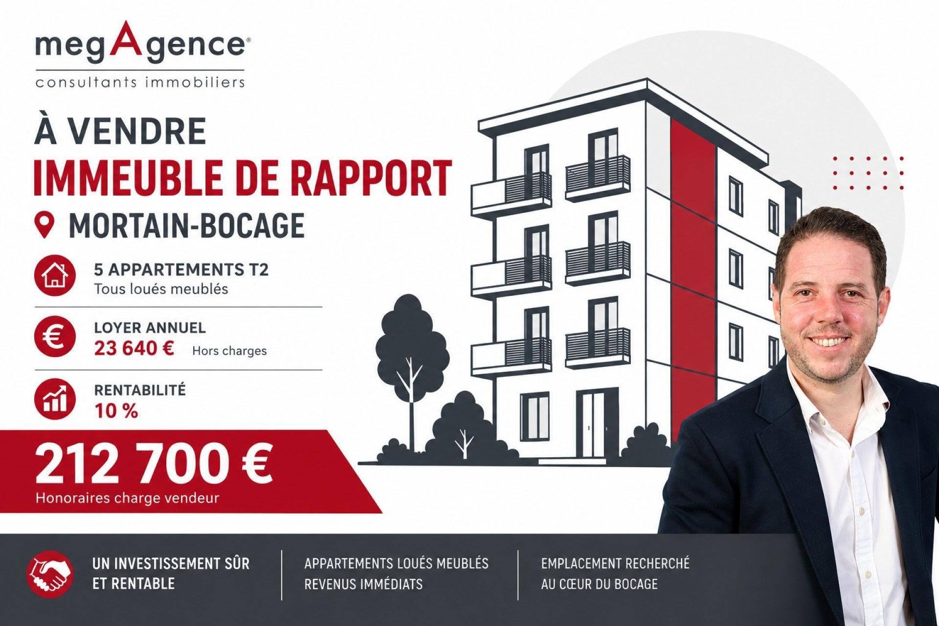 Immeuble 2 pièces 191 m² · à Mortain-Bocage · 191 m² · 212 700 €