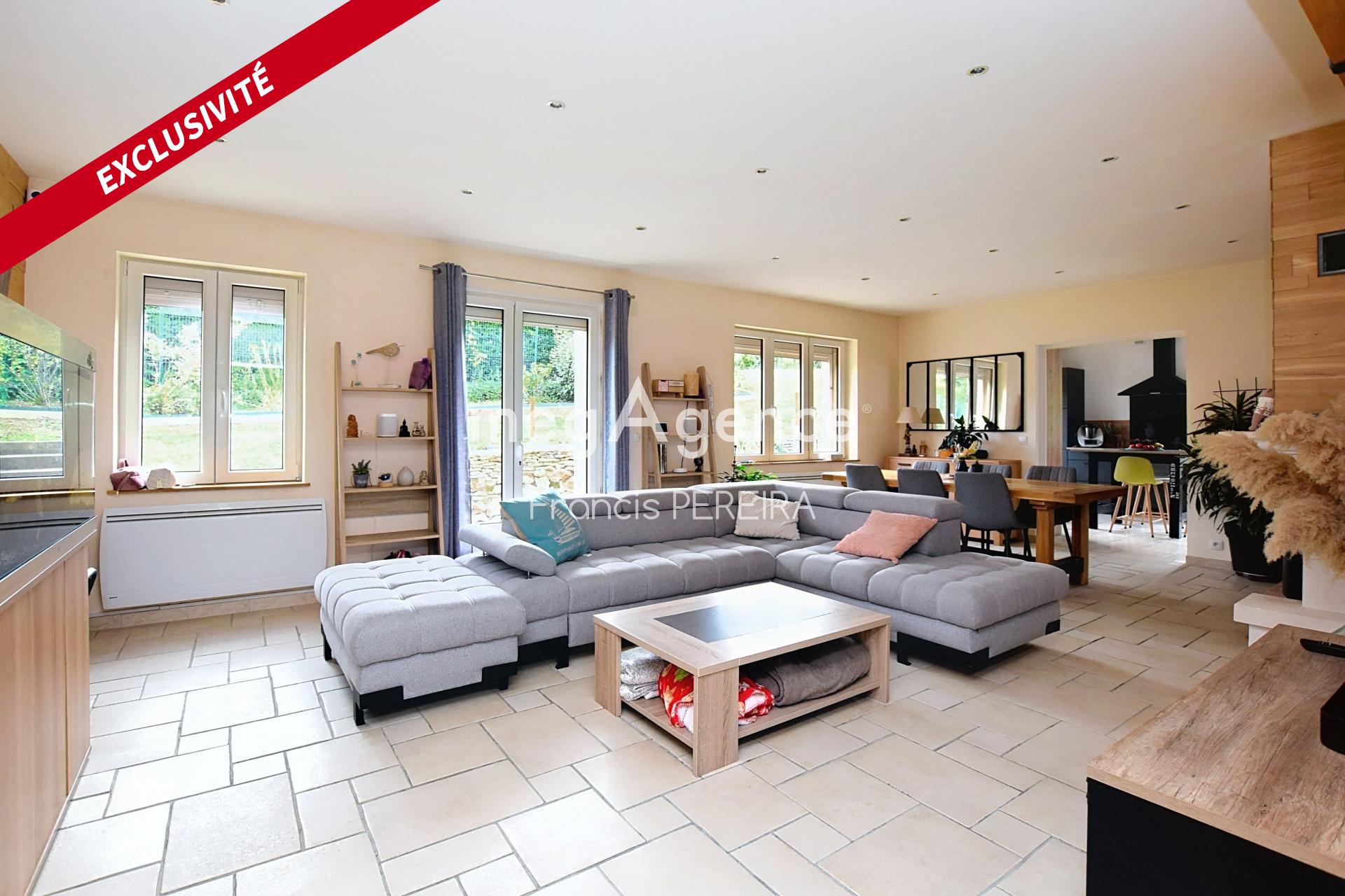 Comme dans une maison, 131 m² hab. et jardin de 958 m²