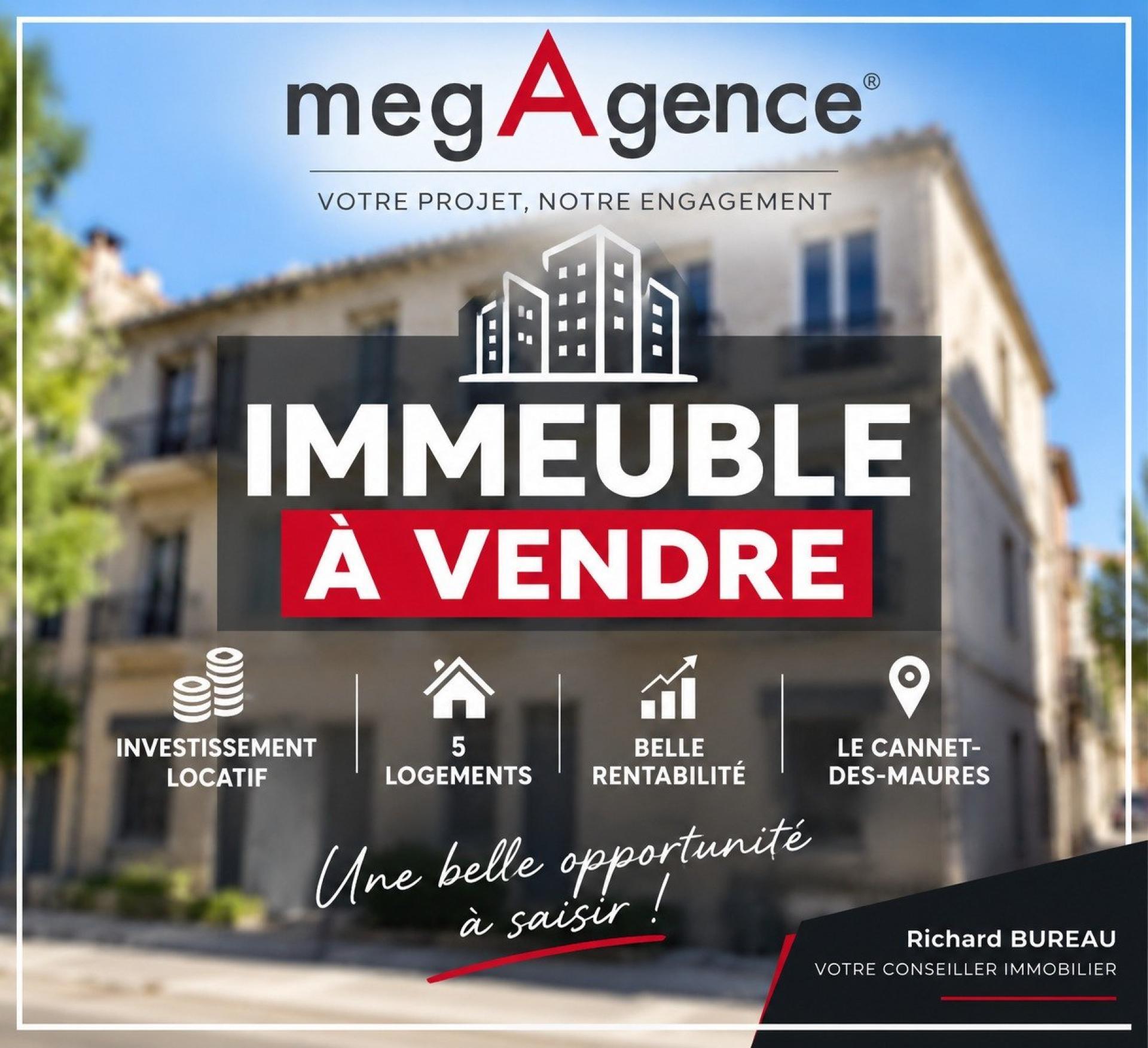 Immeuble 2 pièces 190 m² · à Le Cannet-des-Maures · 190 m² · 525 000 €