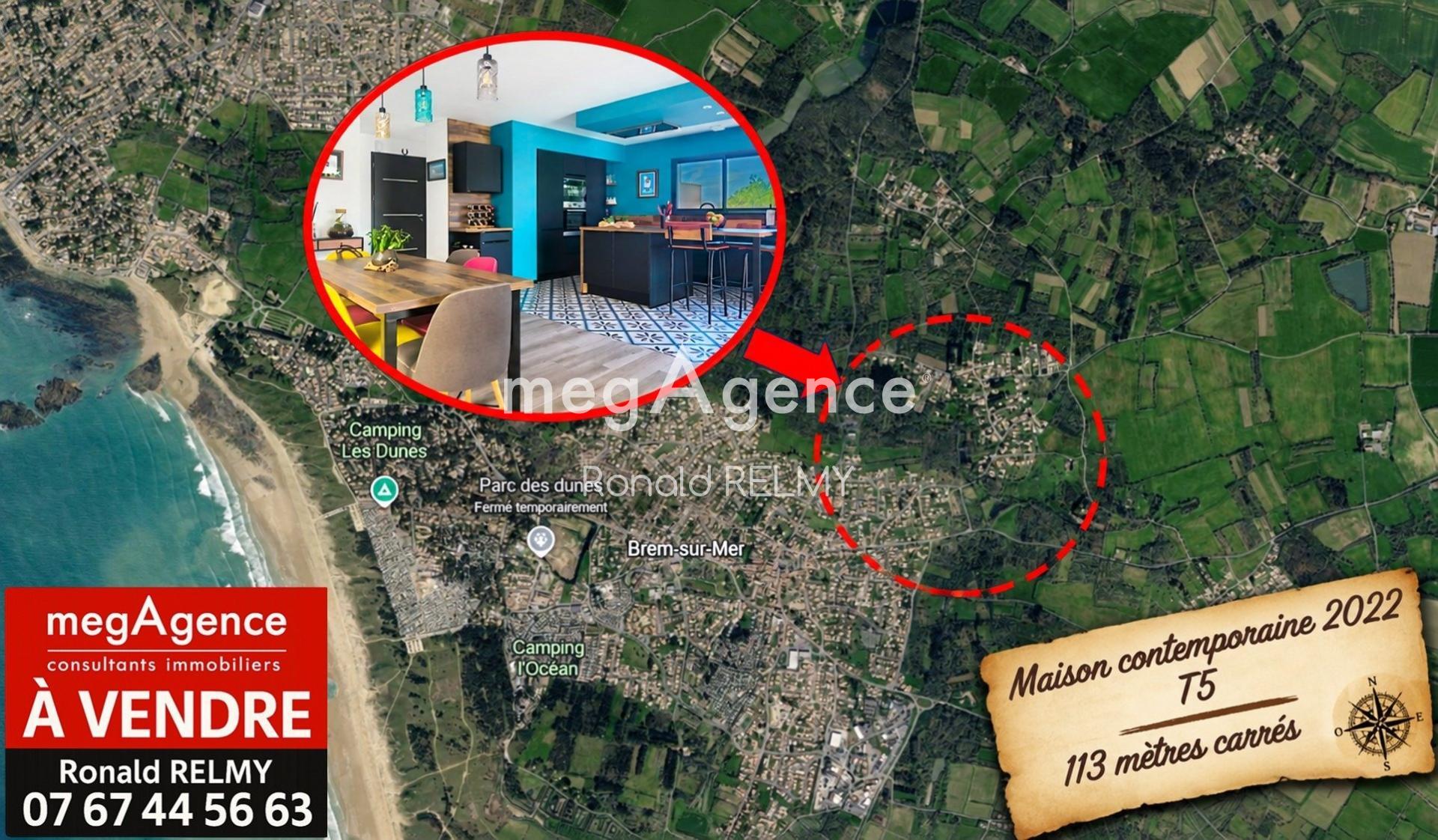 Maison 5 pièces 113 m² · à Brem-sur-Mer · 113 m² · 469 000 €