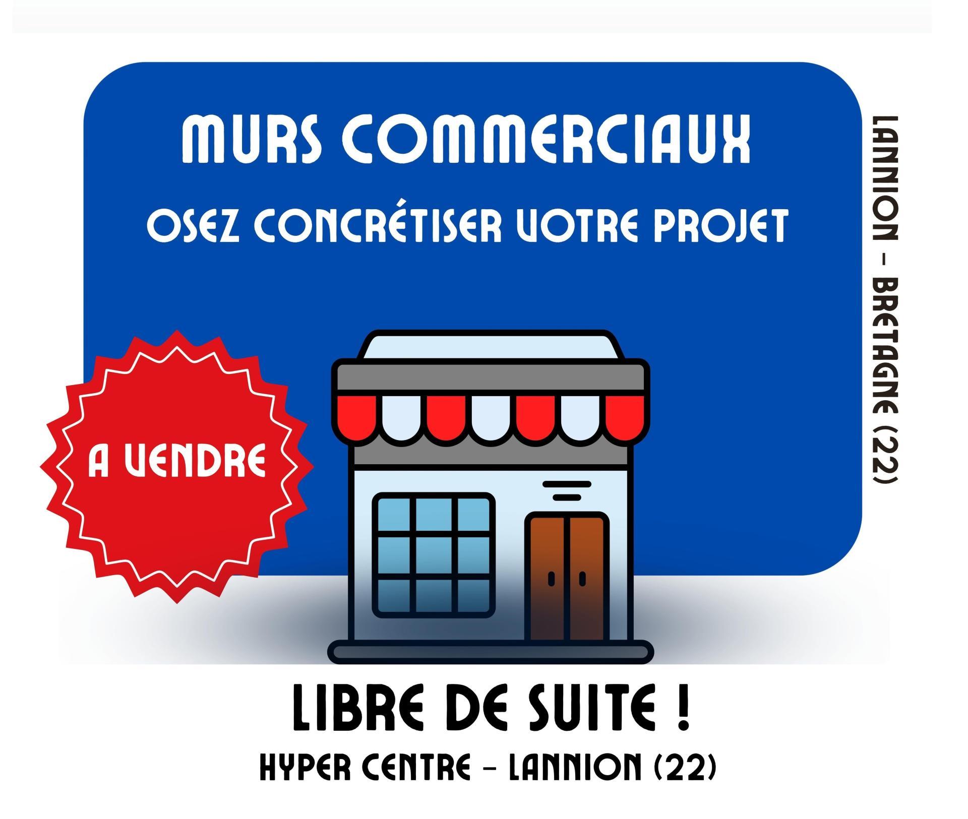 Local commercial 3 pièces 123 m² · à Lannion · 123 m² · 106 600 €