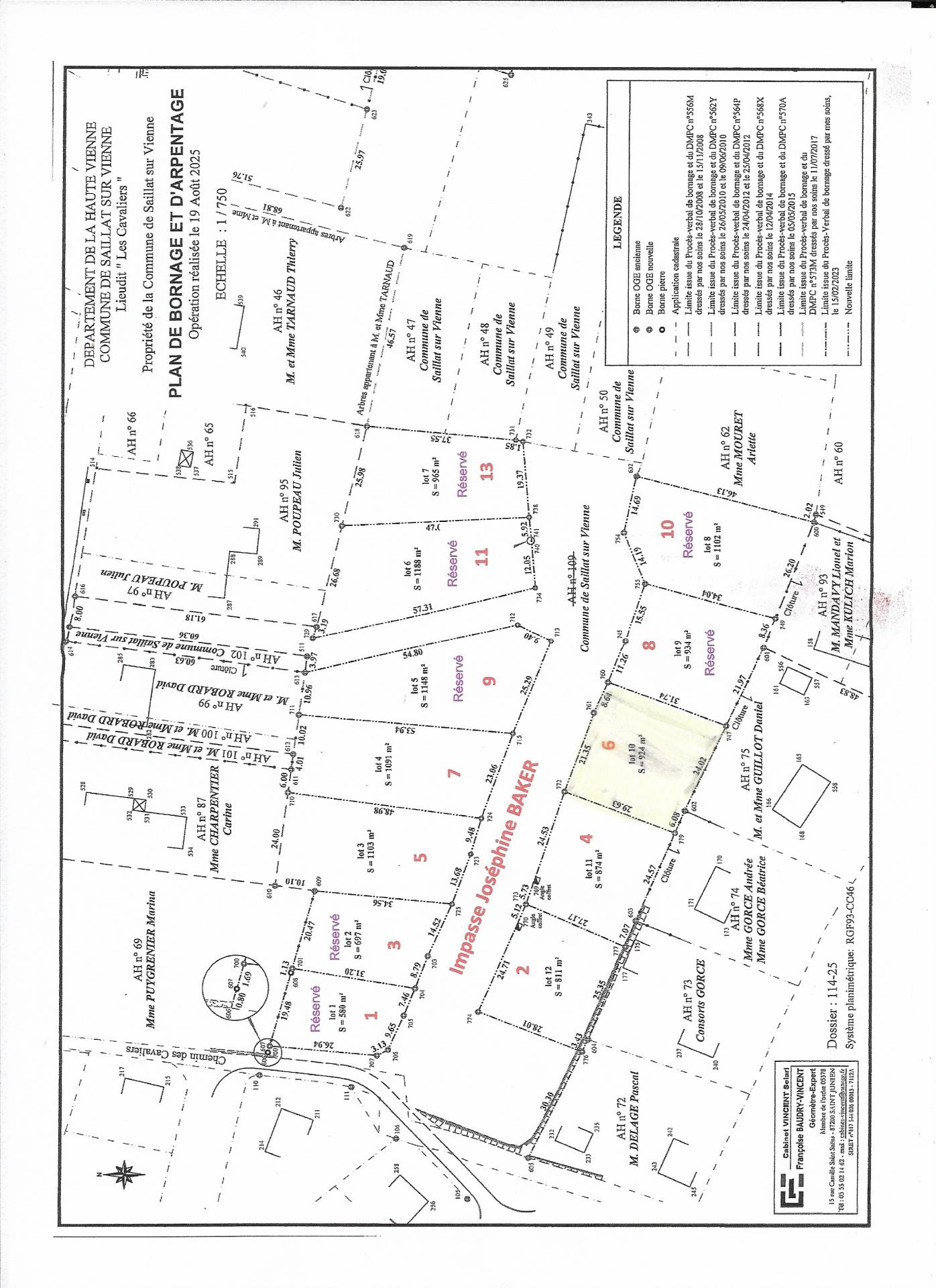 Terrain 924 m² · à Saillat-sur-Vienne · 20 936 €